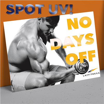 Upload A File - Postcard with Spot UV